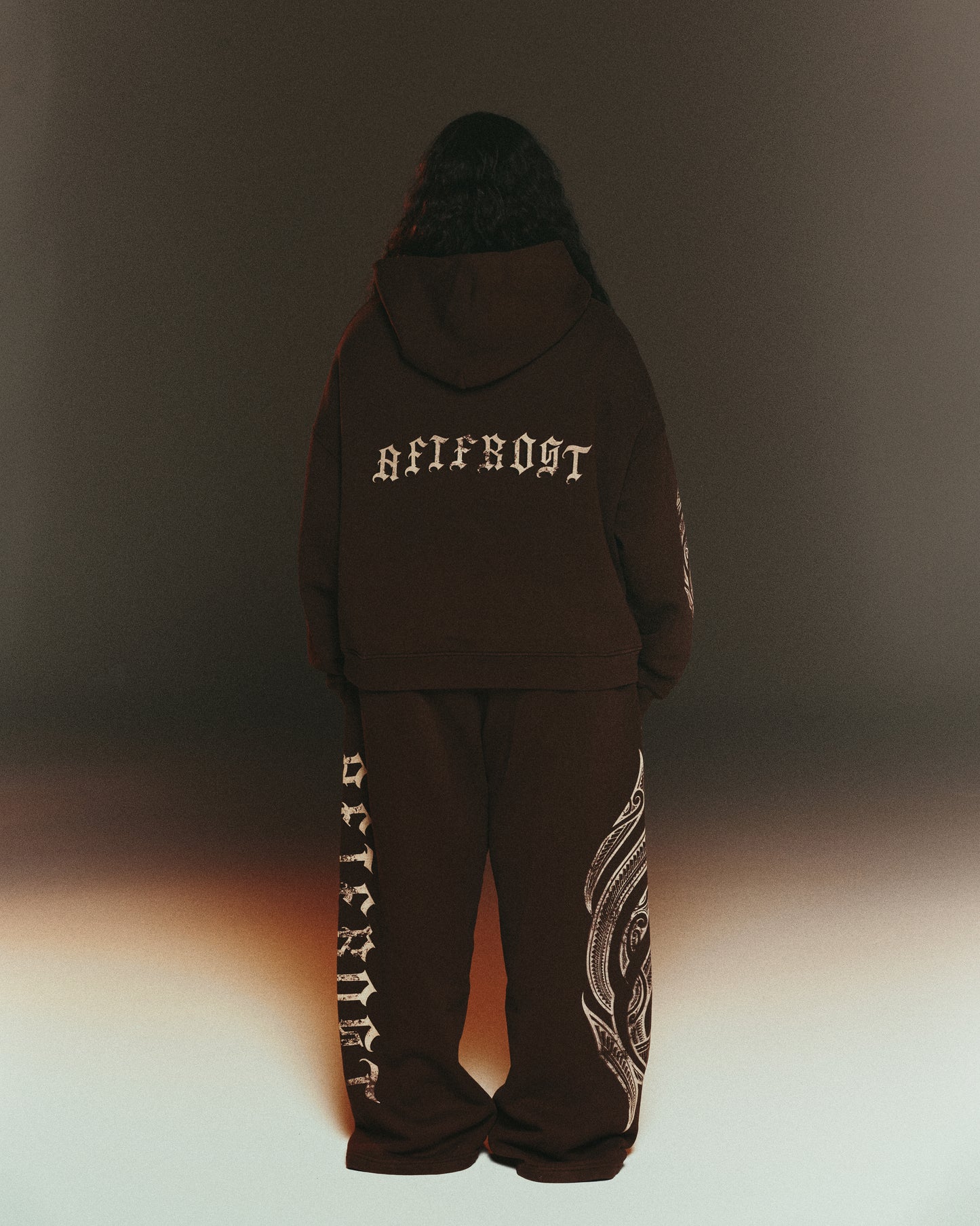 AFIFROST BROWN HOODIE
