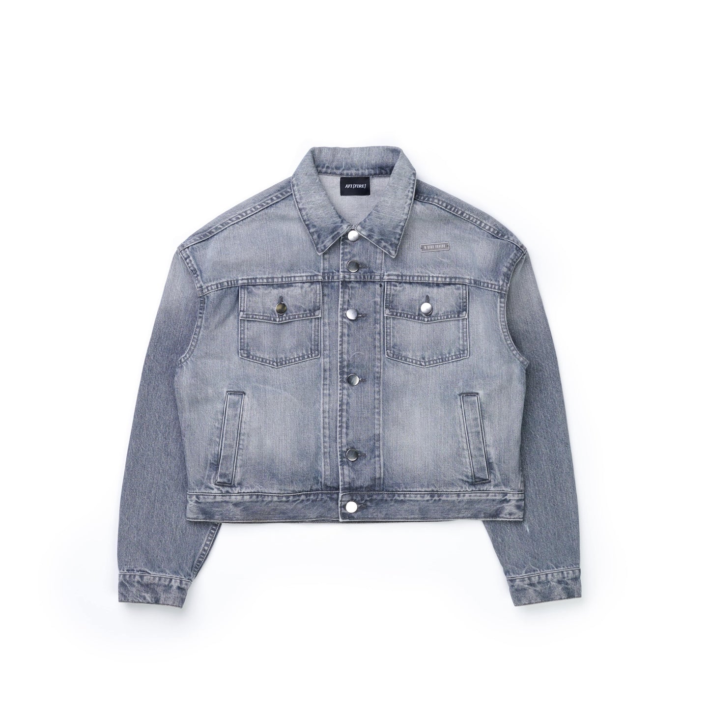 AFI DENIM JACKET - BLACK