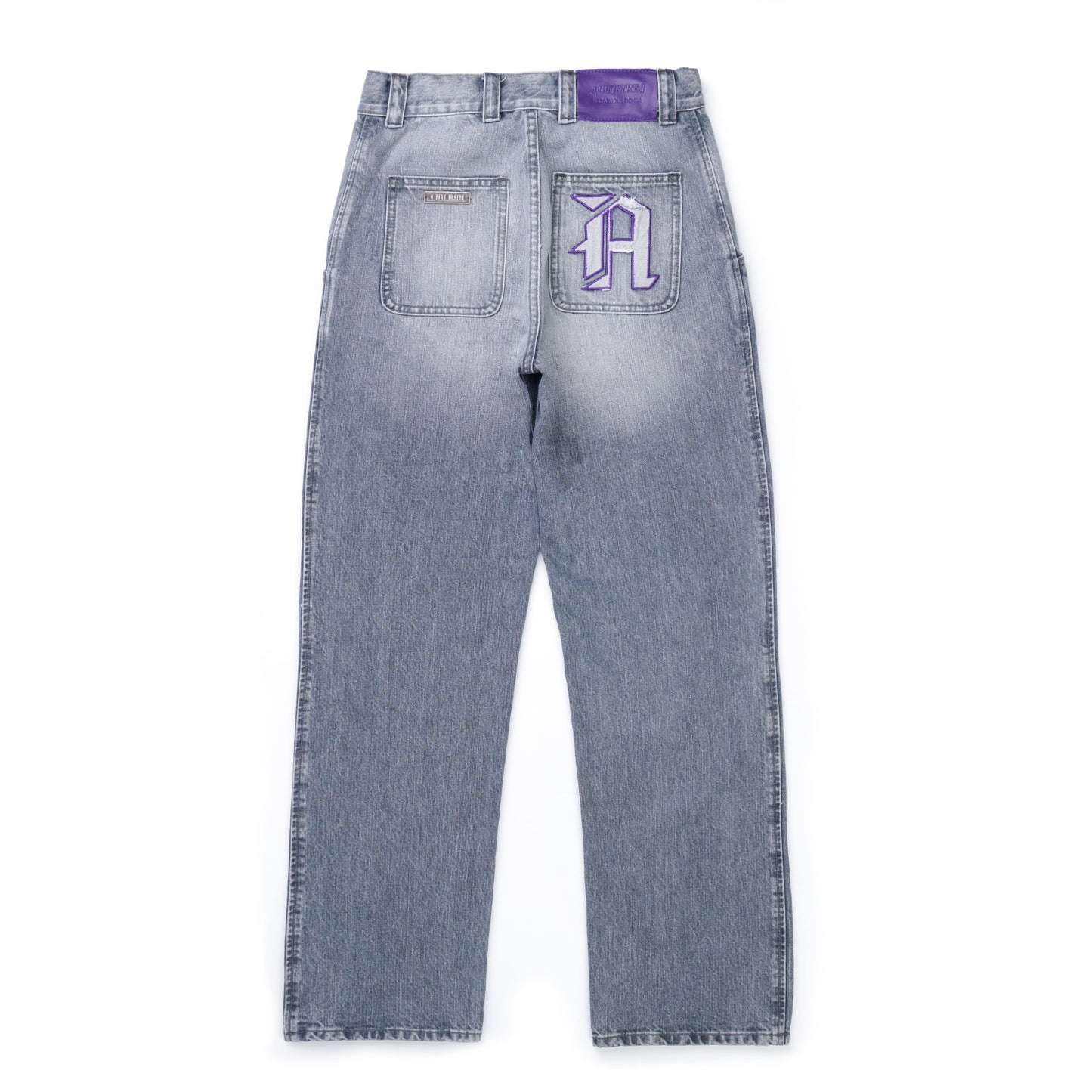 AFI DENIM PANTS - BLACK