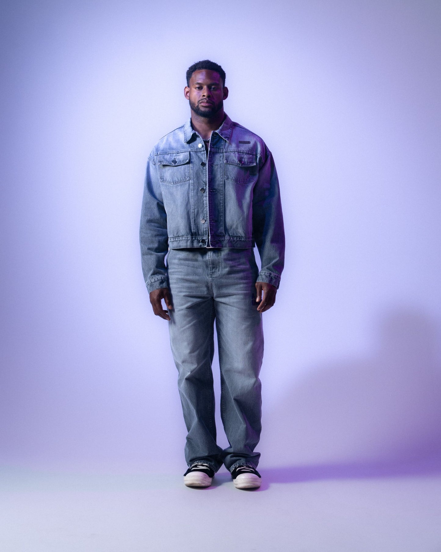AFI DENIM JACKET - BLUE