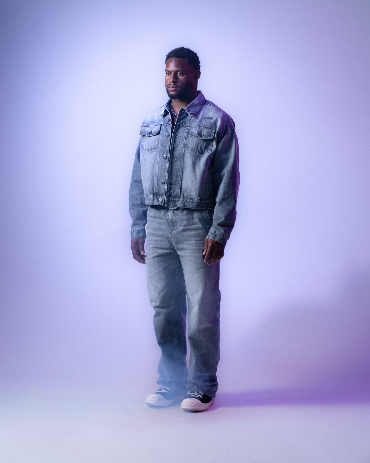 AFI DENIM JACKET - BLUE