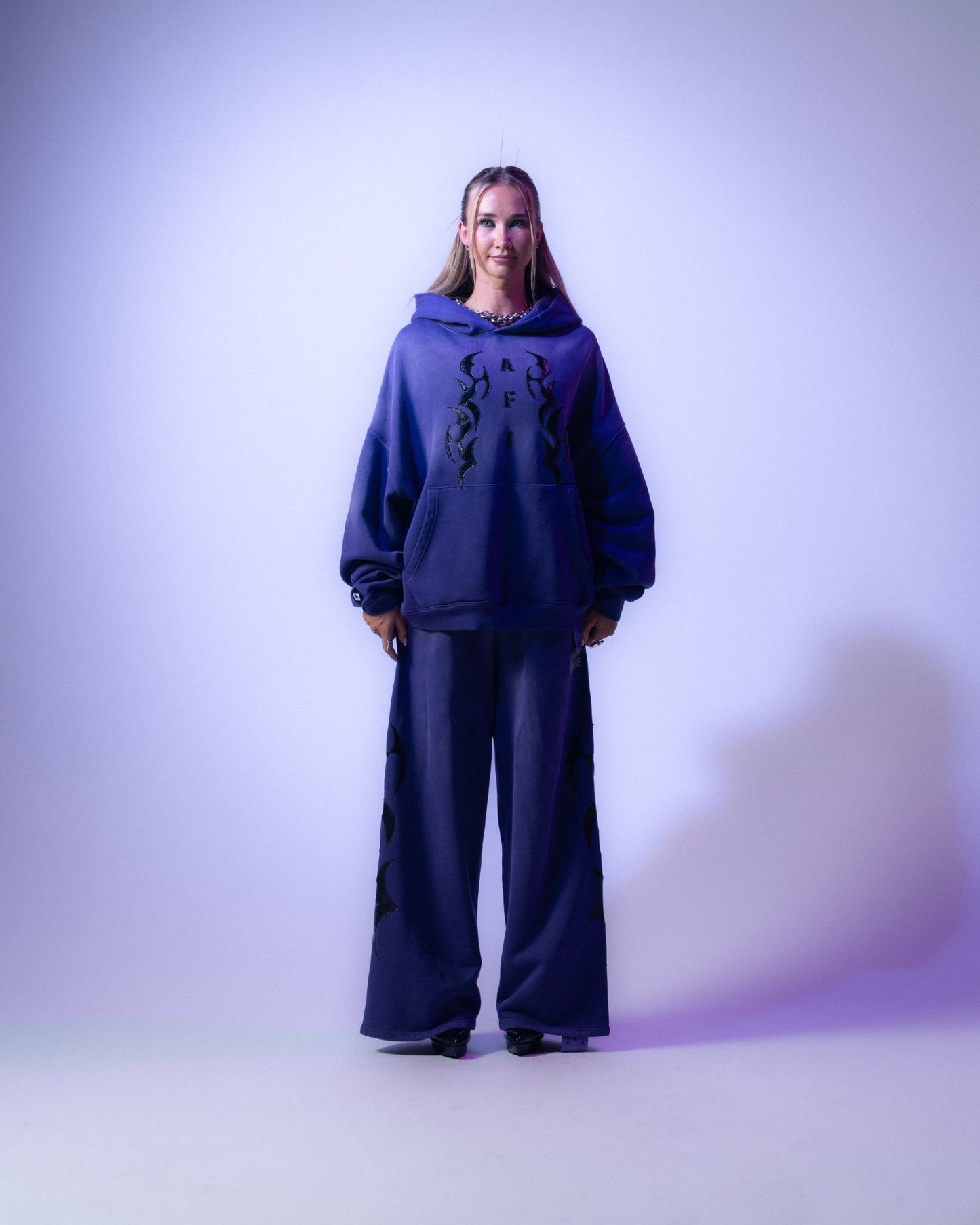 AFI OVERSIZED HOODIE - PURPLE