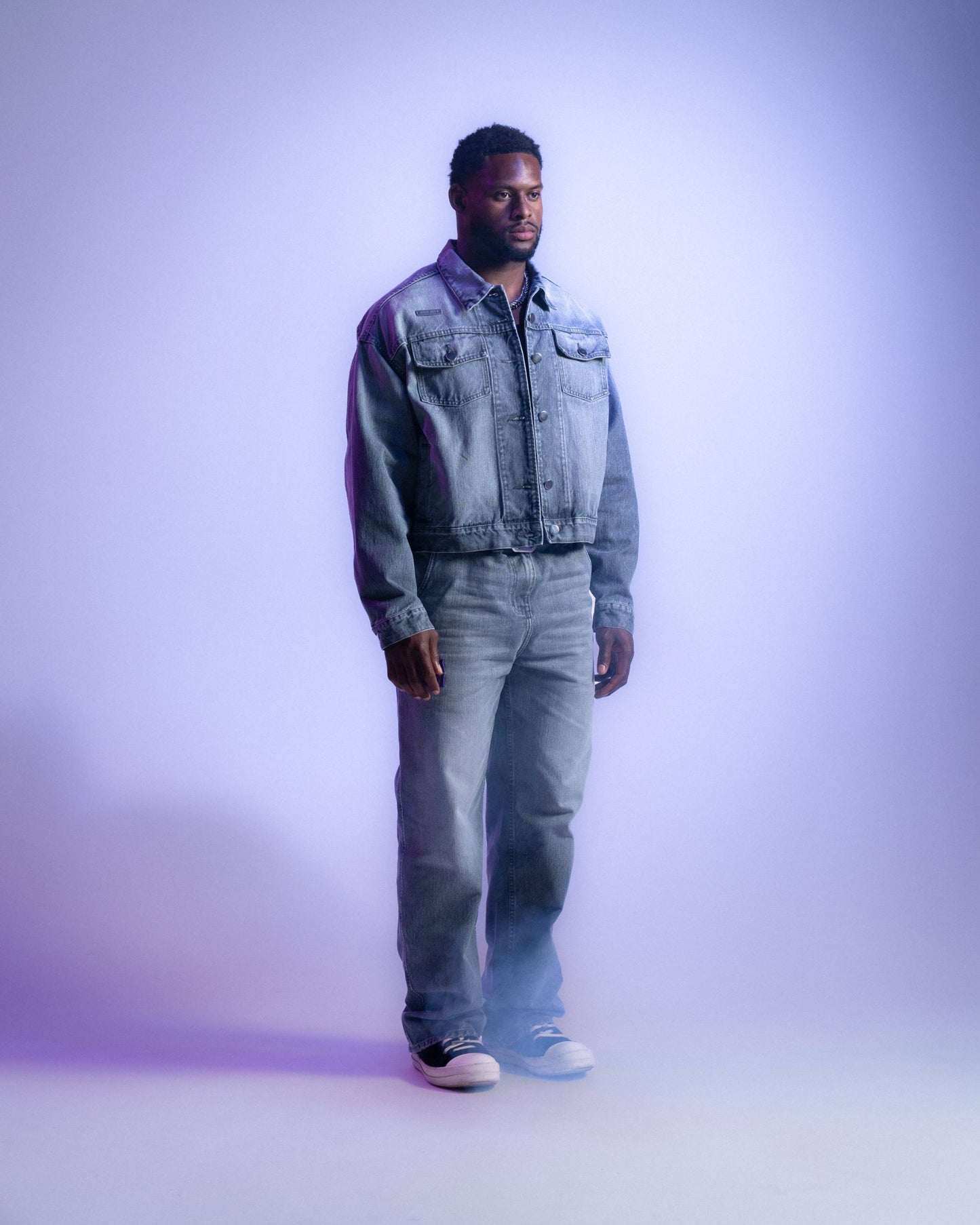AFI DENIM JACKET - BLUE