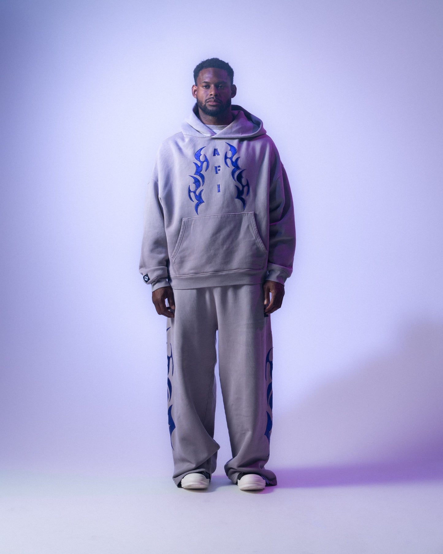 AFI OVERSIZED HOODIE - GREY