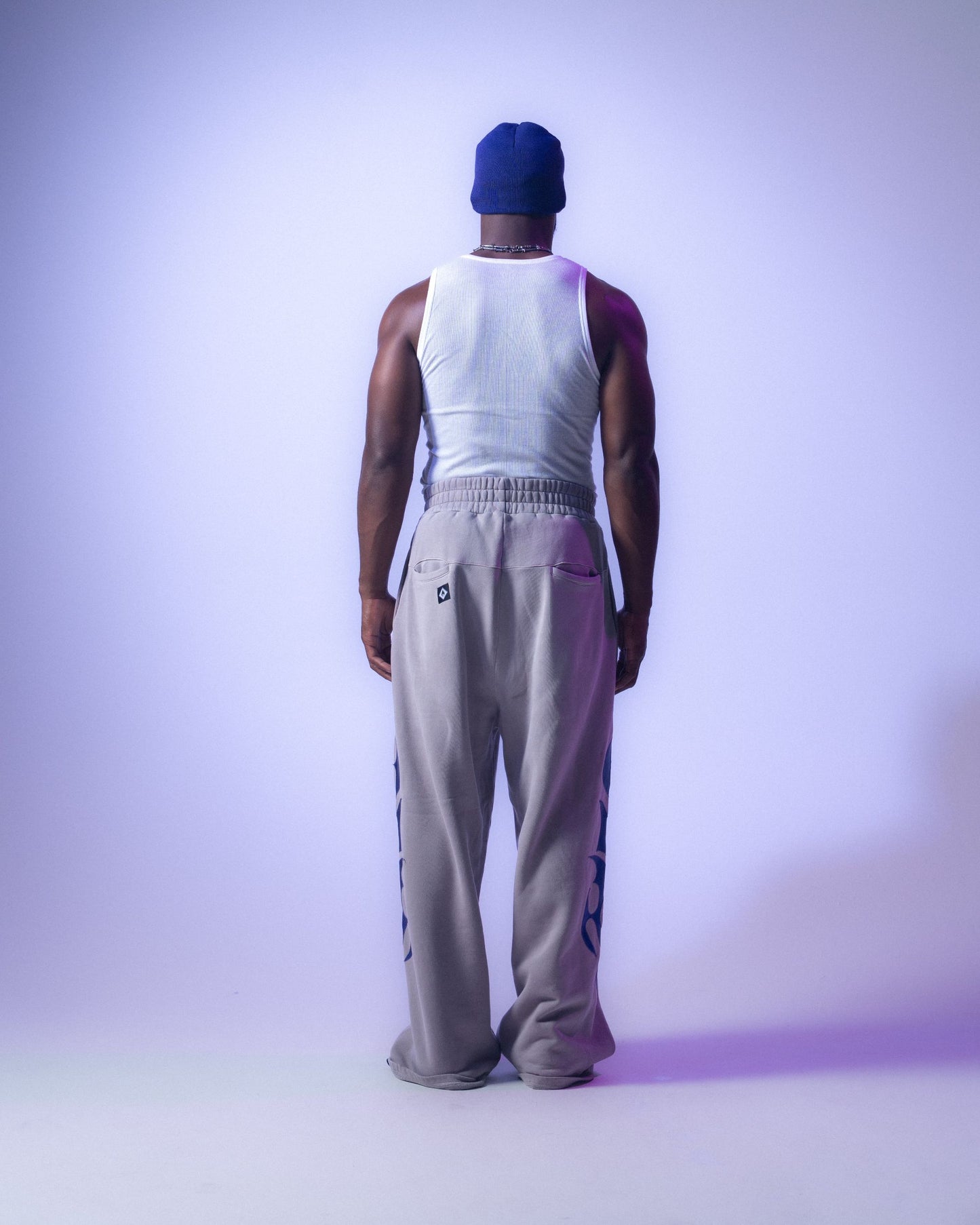 FLAMES BEANIE - PURPLE