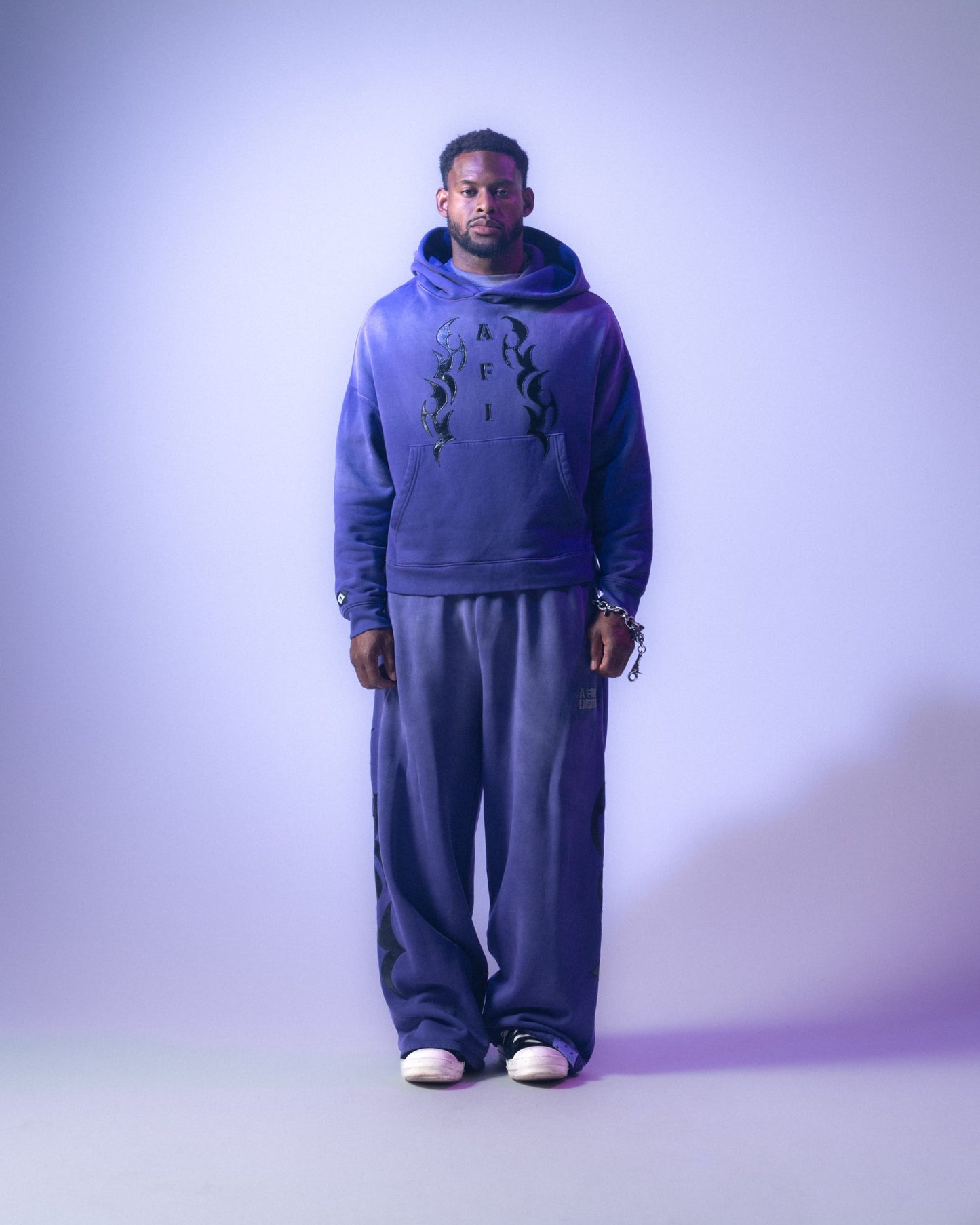AFI OVERSIZED HOODIE - PURPLE