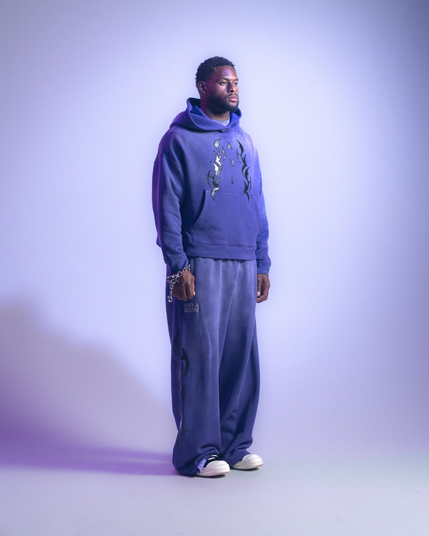AFI OVERSIZED HOODIE - PURPLE