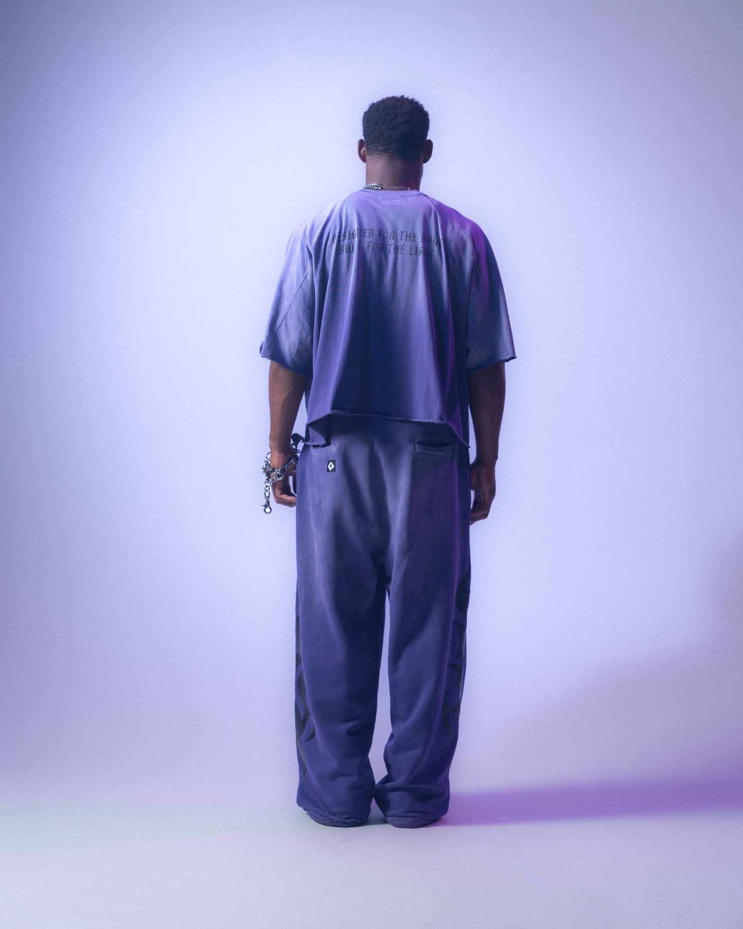 AFI MOCKNECK TEE - PURPLE