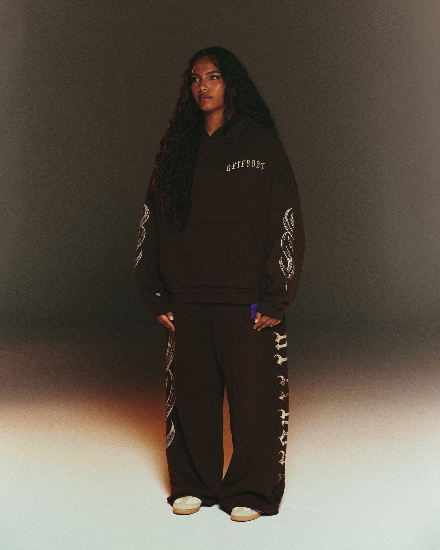 AFIFROST BROWN HOODIE
