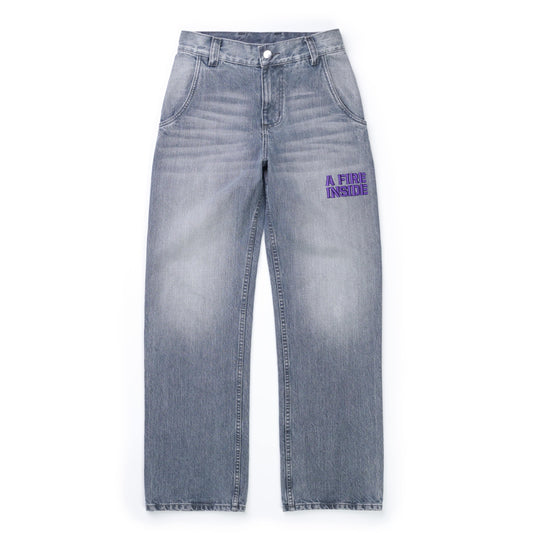 AFI DENIM PANTS - BLACK