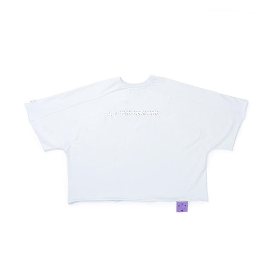 AFI MOCKNECK TEE - BABY BLUE