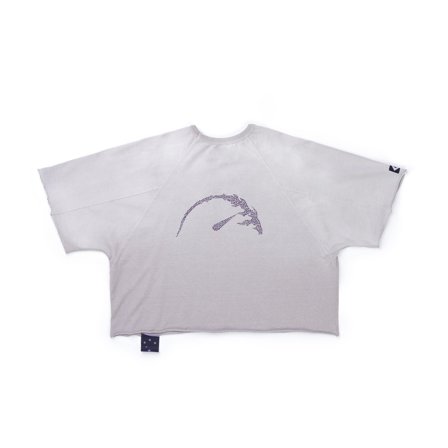 AFI MOCKNECK TEE - GREY
