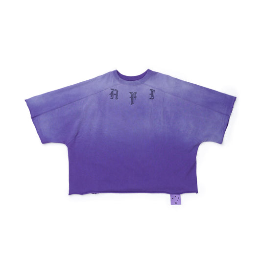 AFI MOCKNECK TEE - PURPLE